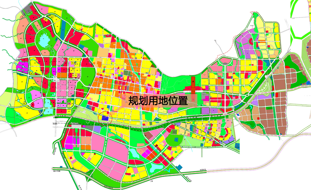 登封市南环二路与通达路交叉口东南角街坊控制性详细规划