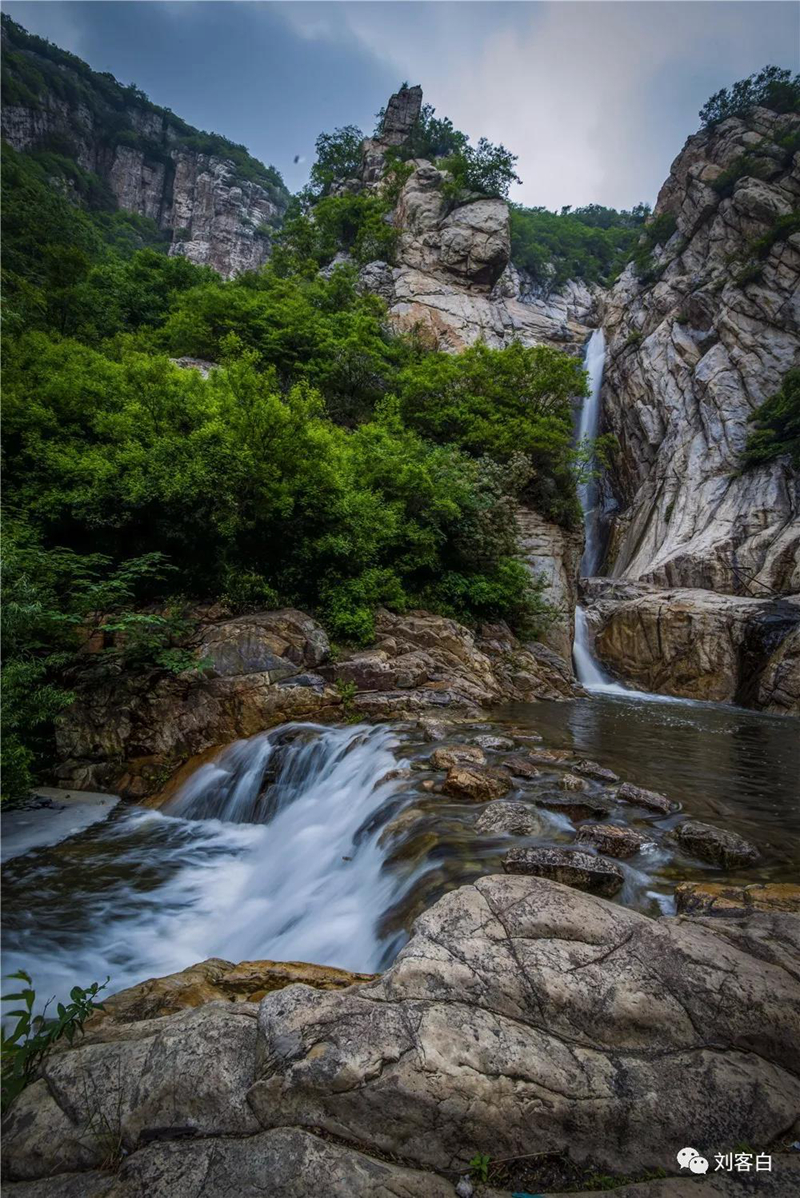 雨后的嵩山八龙潭美得像小九寨